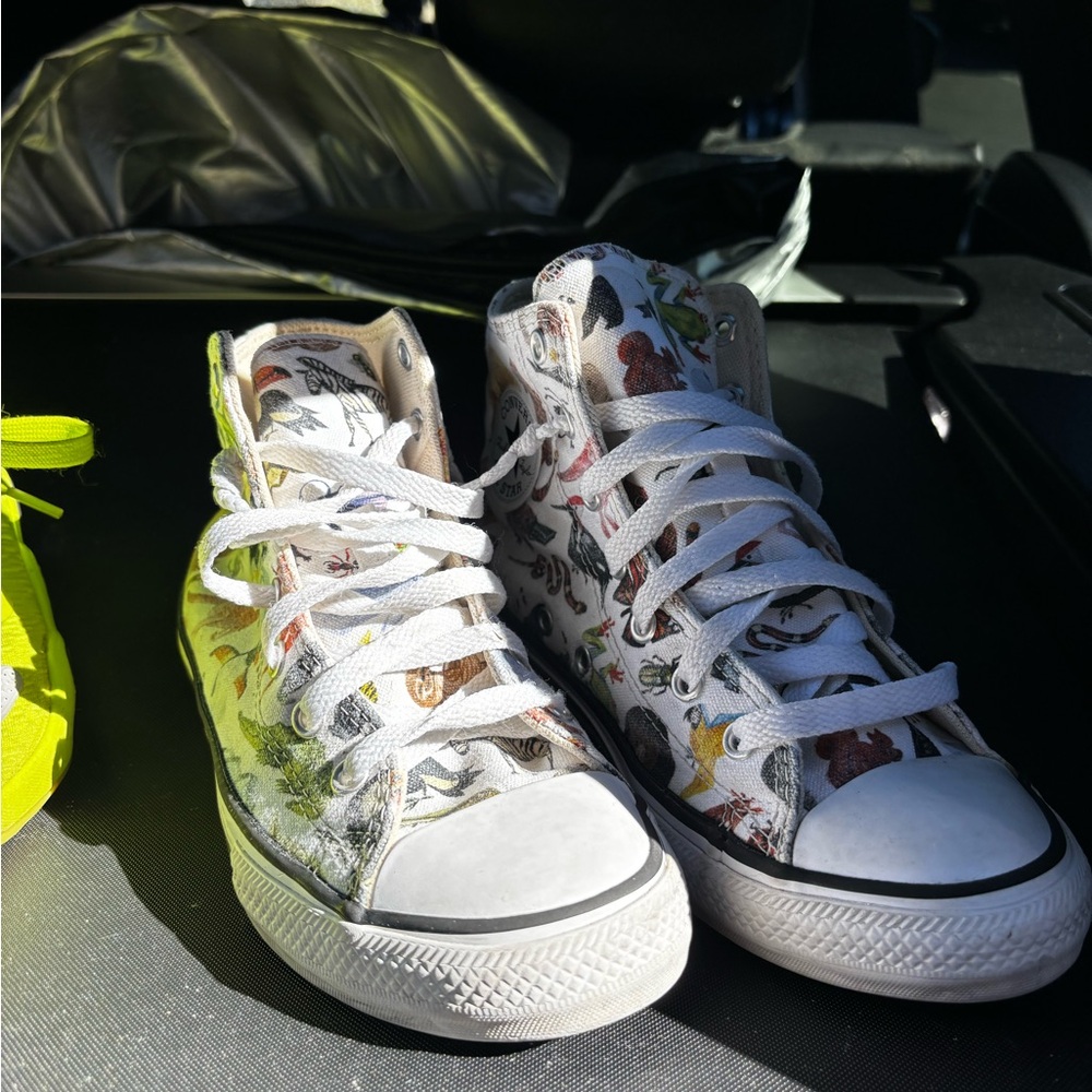 Converse Kids High-Tops with Animal Print